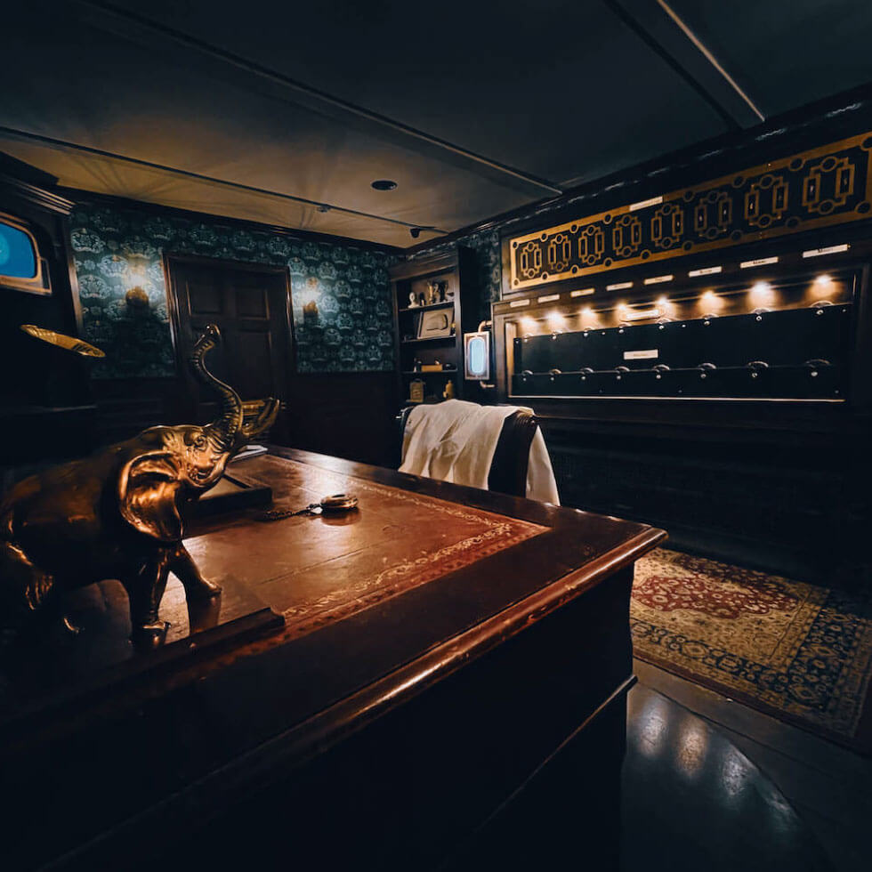 Snapshot of Blood Over Baker Street, Essex-based, Sherlock escape room.